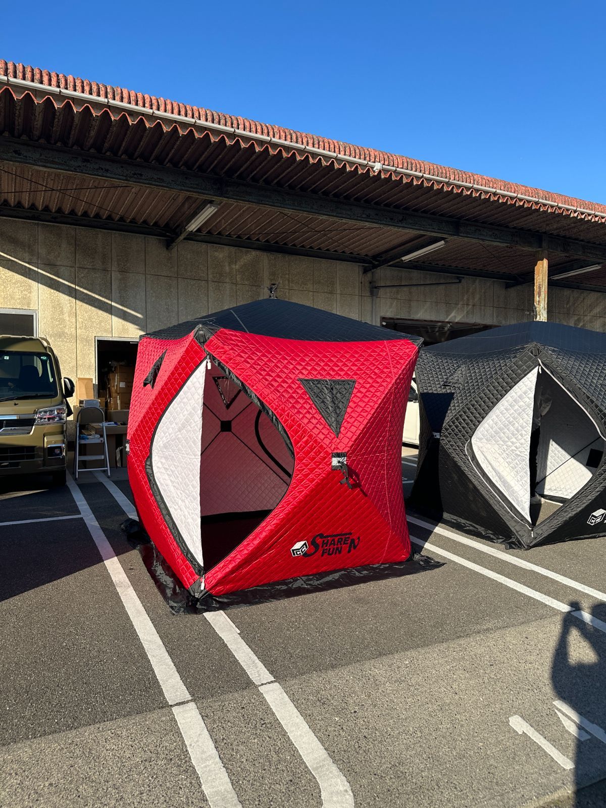 RD 01 サウナテント レギュラー カージナルレッド MGC ShareFunN