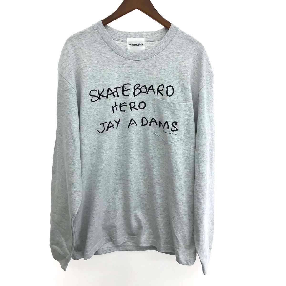 タカヒロミヤシタザソロイスト 長袖カットソー/マークゴンザレス×スイ