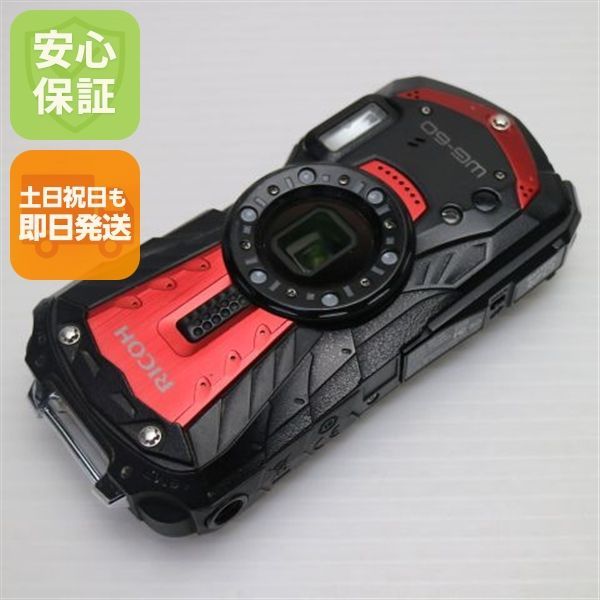 RICOH WG-60 コンパクトデジタルカメラ　美品 美品 WG-60 レッド 即日発送 RICOH コンパクトデジタルカメラ 土日祝