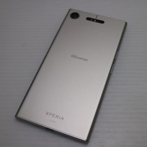 超美品 SO-01K Xperia XZ1 シルバー スマホ 即日発送 スマホ 白ロム