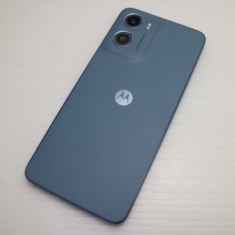 新品同様 SIMフリー moto g05 ミスティブルー スマホ モトローラ 即日