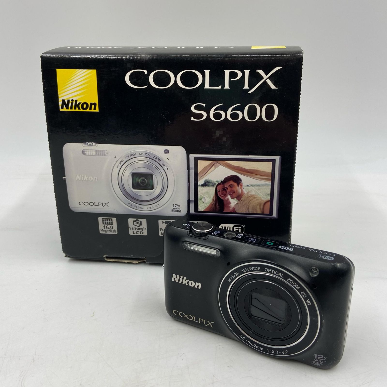Nikon ニコン デジタルカメラ COOLPIX 12 x 1 3.3-6.3 S 6600 通⚪︎