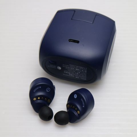 超美品 ATH-CKS50TW ブルー イヤホン オーディオテクニカ 即日発送