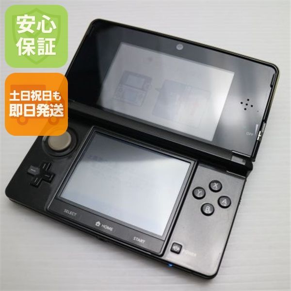 超 ニンテンドー3 DS コスモブラック game 任天堂 本体 09000