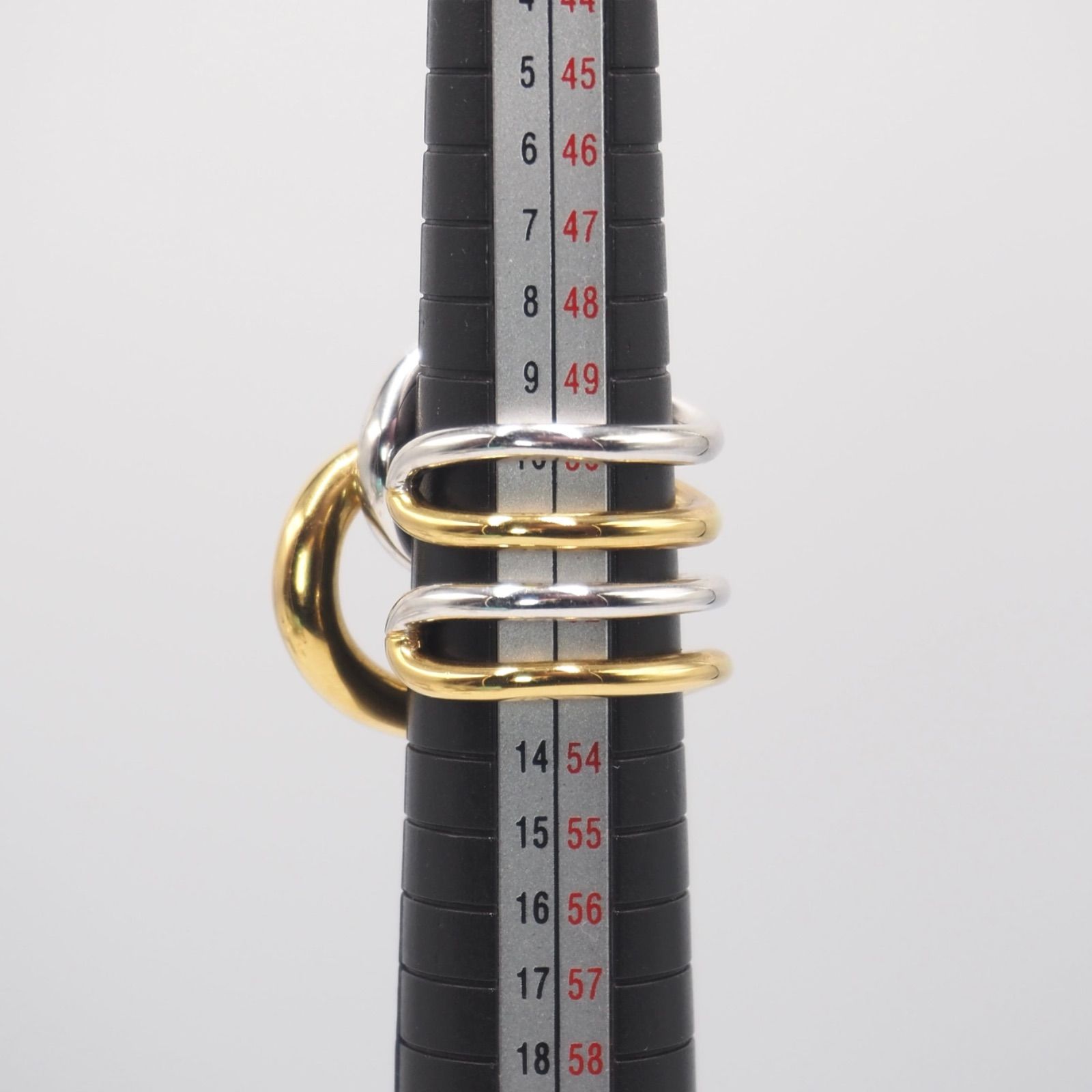 現行品】CharlotteCHESNAIS 約13号 デイジー リングツートーン