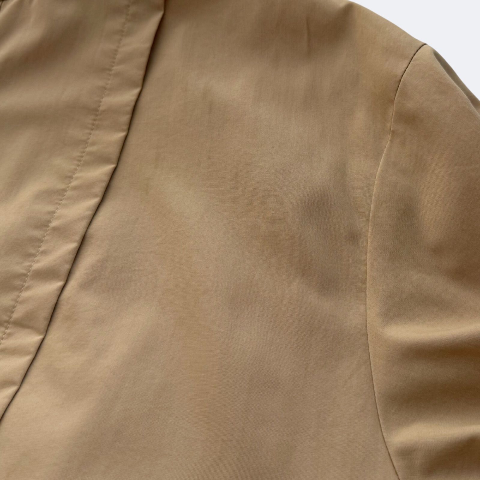 ADORE アドーア ワンピース 38 ベージュ シャツワンピ Aライン 長袖 