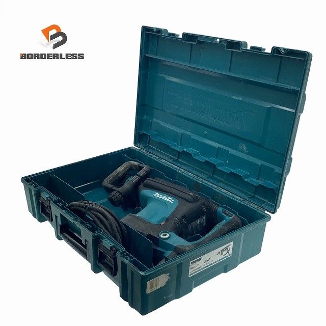 品 makita マキタ 100 V 電動ハンマ HM 1213 C SDSMAXシャンク AVT ハツリ ハンマードリル コンクリートブレーカー118047