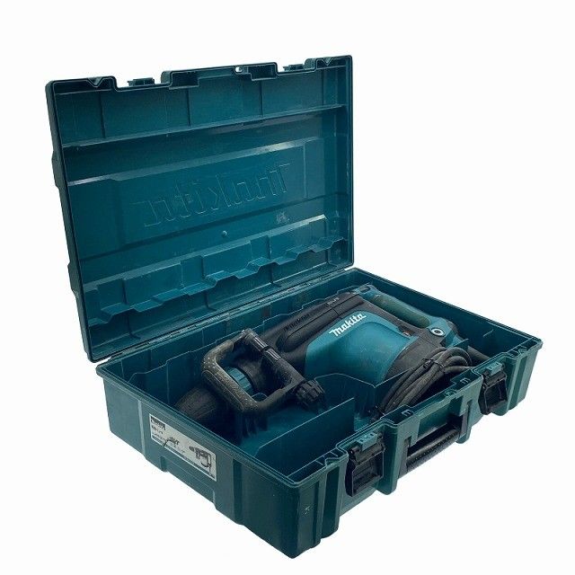 品 makita マキタ 100 V 電動ハンマ HM 1213 C SDSMAXシャンク AVT ハツリ ハンマードリル コンクリートブレーカー118047