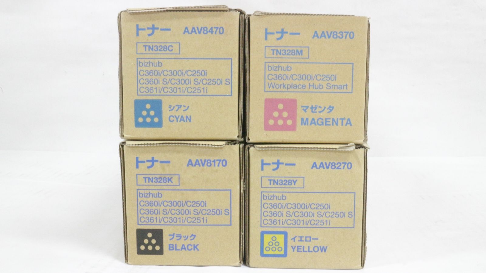 コニカミノルタ トナー TN 328 シアン マゼンタ イエロー ブラック KONICA MINOLTA -D-F 17-byebye