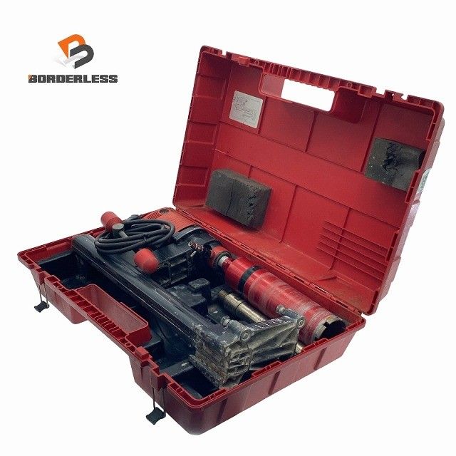 品 Hakken ハッケン 発研 100 V コアドリル SPJ 5 A ベース ケース付 超軽量型ダイヤモンドコアドリル コンセック118305