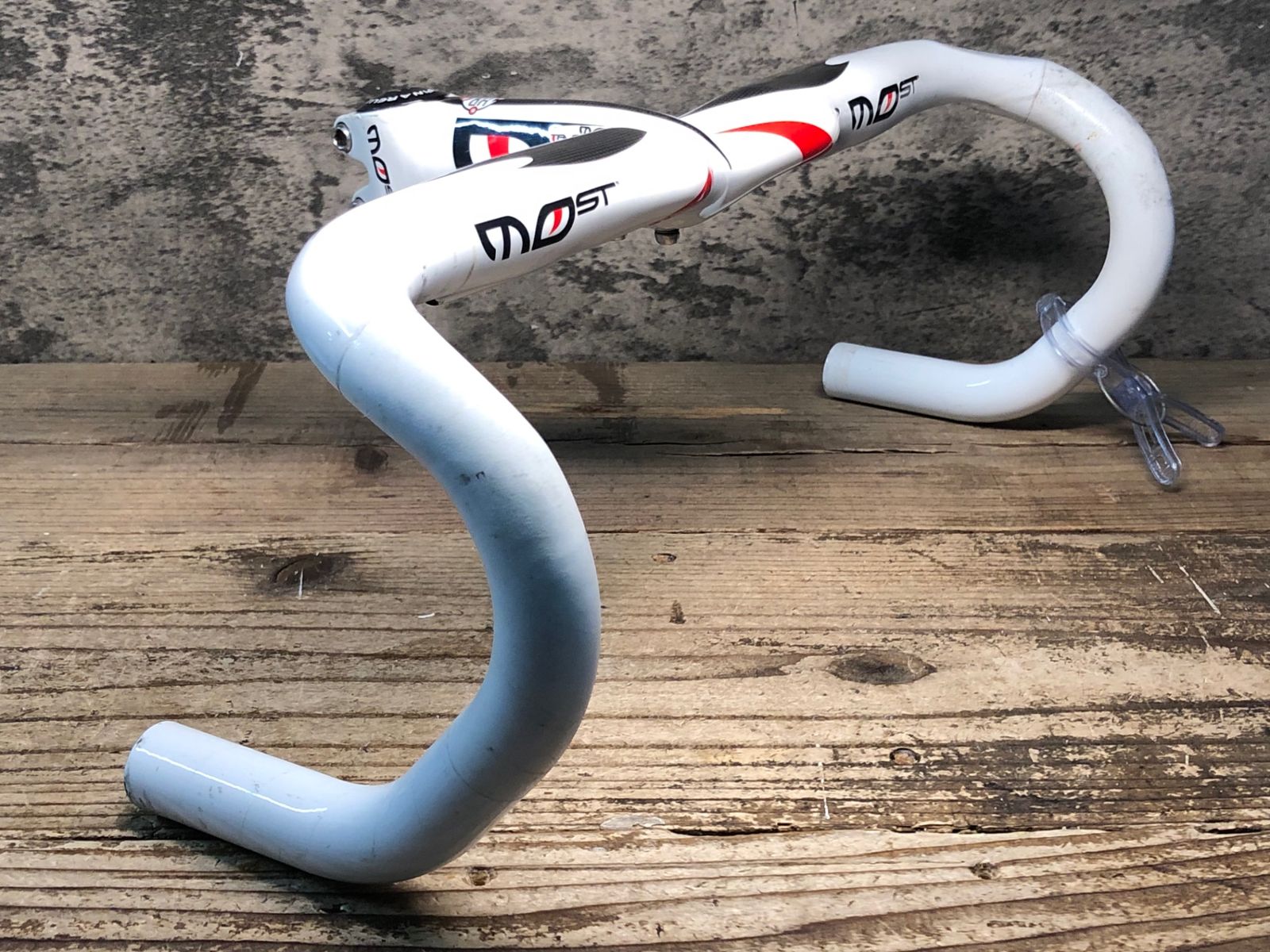 JO 983 モスト MOST ステム一体型 カーボン ドロップハンドル エンド外 外420 mm 110 Φ31 8