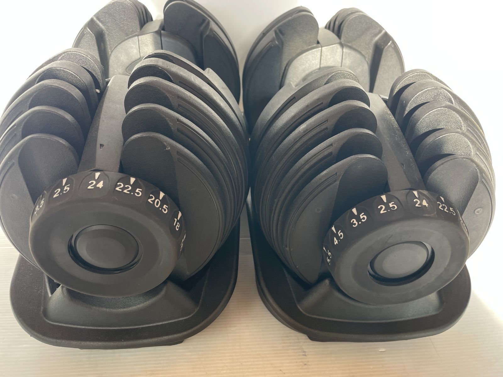 可変ダンベル 24 kg ダイヤル式 自宅トレ トレーニング ダイエット 12 c 05