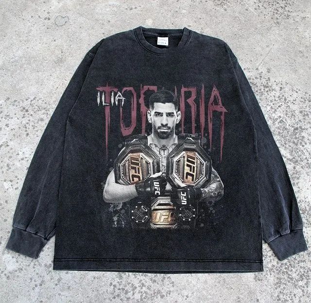 UFC Venum Topuria コンプレッション ロングスリーブシャツ Men's UFC