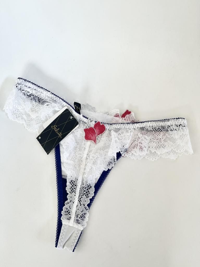 ⭐️❤️ワコールサルート86G♡リボンの騎士♡ブラD70 & ソングM 新品 GY ☆【新品】Wacoal Salute ワコールサルート ソング(Tバックショーツ