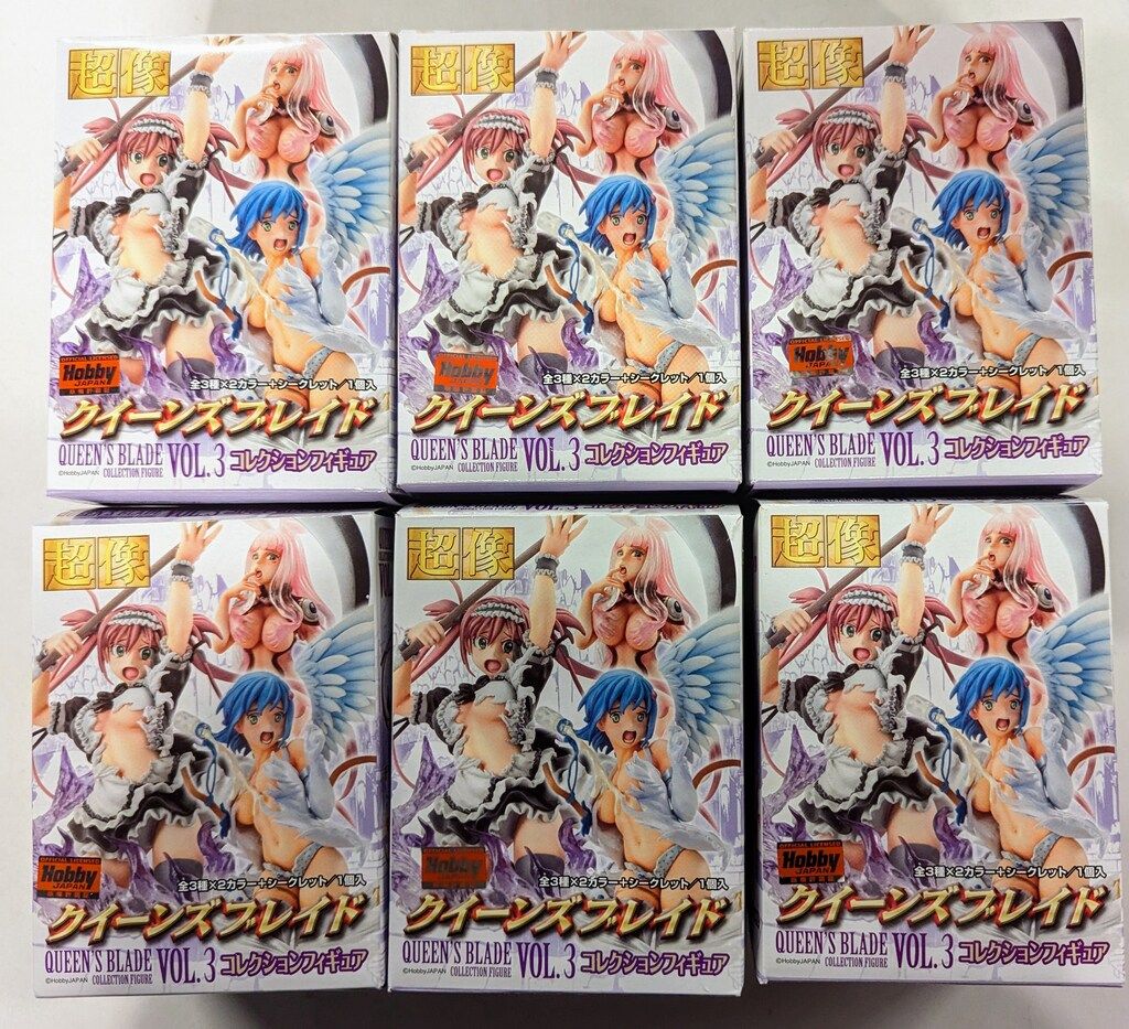 メディコス クイーンズブレイド03 超像フィギュア ノーマル6種 817695
