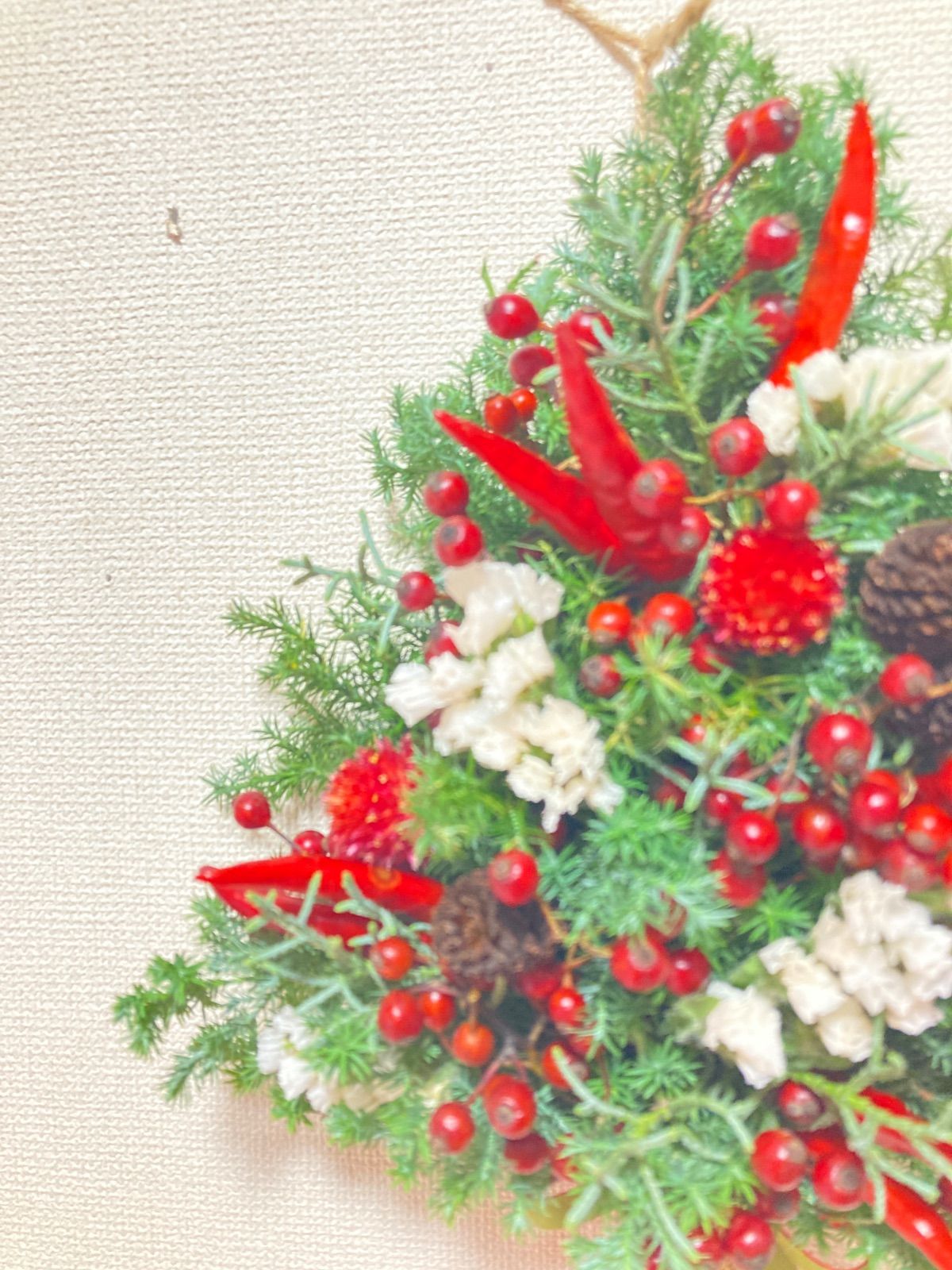 壁掛けスワッグ Xmasツリー small A