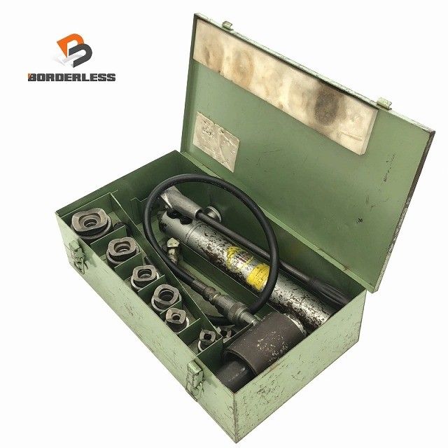 品 CACTUS カクタス 手動油圧式パンチャー CP 3 コマ付属 手動油圧ポンプ 鋼板穴あけ 電線管用 ノックアウトパンチ119087