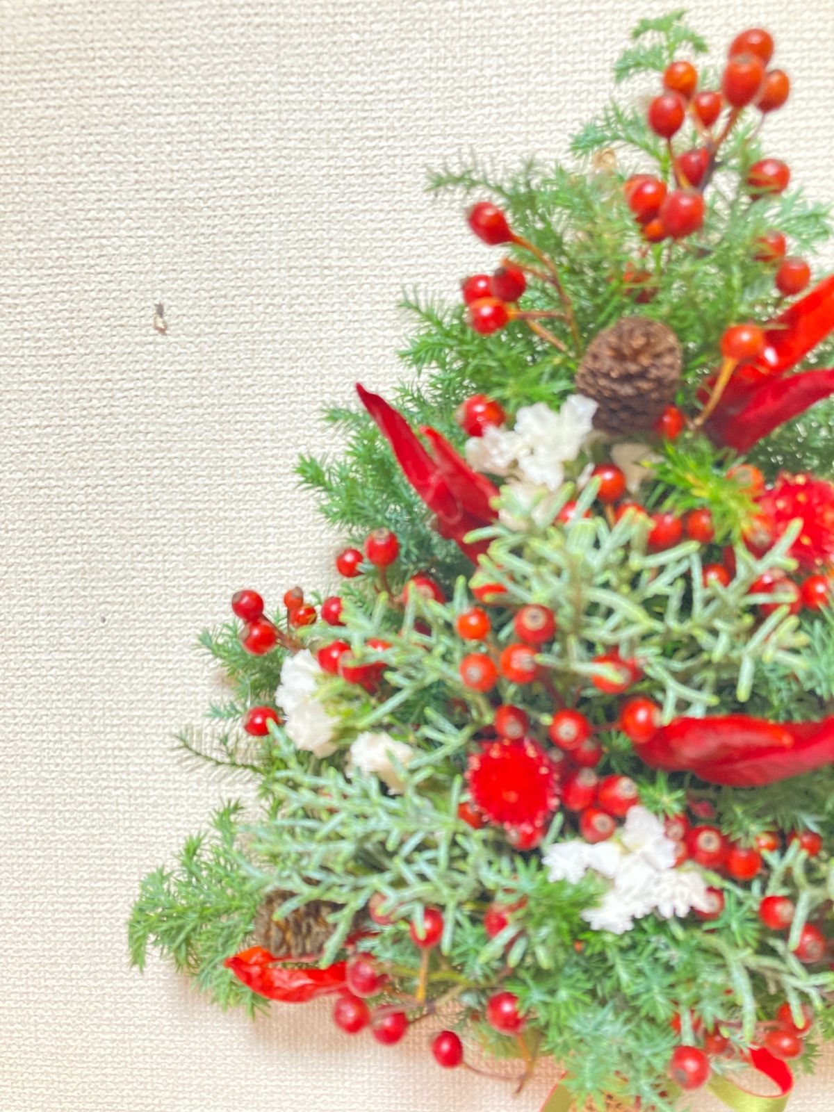 壁掛けスワッグ Xmasツリー small B - メルカリ