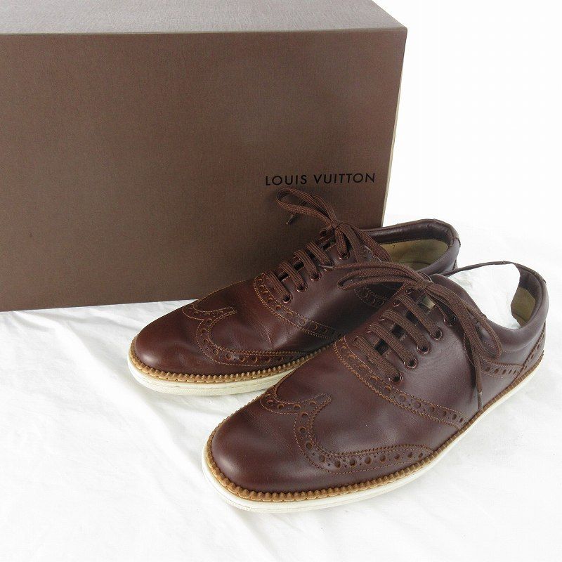 LOUIS VUITTON ドレスシューズ ウイングチップ サイズ7 ルイヴィトン LOUIS VUITTON 7 約25cm ドレス スニーカー シューズ