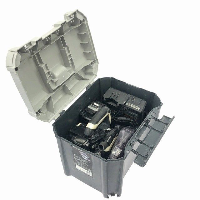 品 KYOCERA 京セラ 18 V 充電式集じん兼用丸ノコ BNW-11 XR バッテリ 6.0 Ah 充電器 ケース付 防じんマルノコ119173