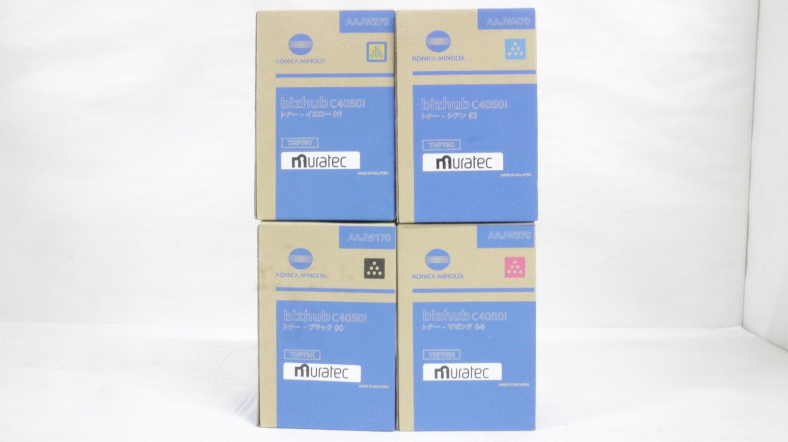 コニカミノルタ トナー TNP 79 シアン マゼンタ イエロー ブラック KONICA MINOLTA D F 03 byebye