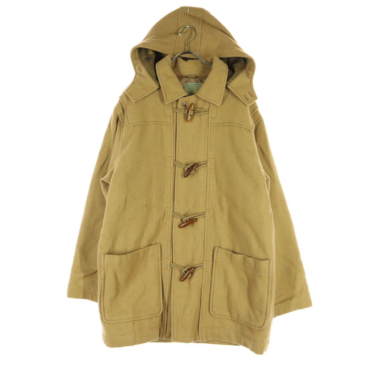 UNIQLO ユニクロ 90s オールド 長袖 ダッフルコート L ブラウン メンズ 古着