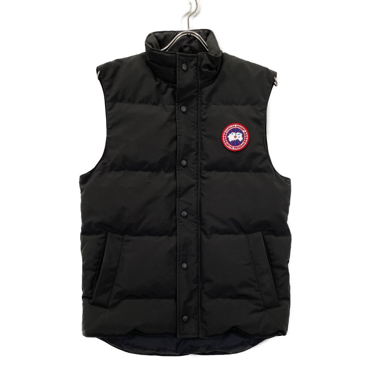CANADA GOOSE カナダグース ﾌﾞﾗｯｸ 4151 M ｷﾞｬﾙｿﾝ ﾀﾞｳﾝﾍﾞｽﾄ S