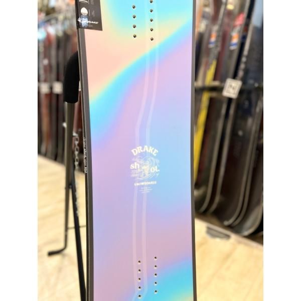 24-25 DRAKE SHOT 157cm ドレイク ショット パウダーボード 日本正規品