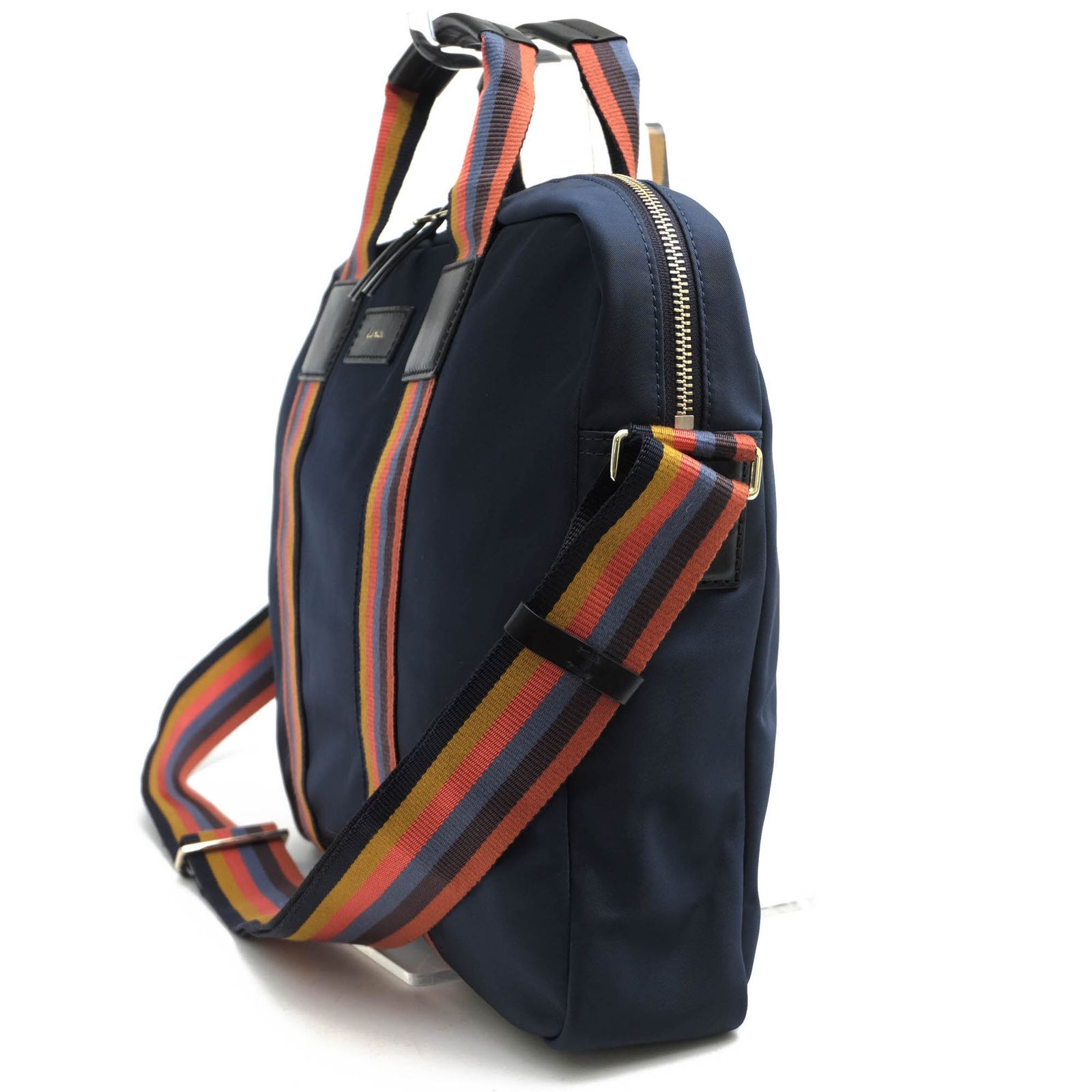 新品 ポール スミス ナイロン ビジネスバック ネイビー オレンジ ポールスミス／Paul Smith バッグ ブリーフケース ビジネスバッグ 鞄