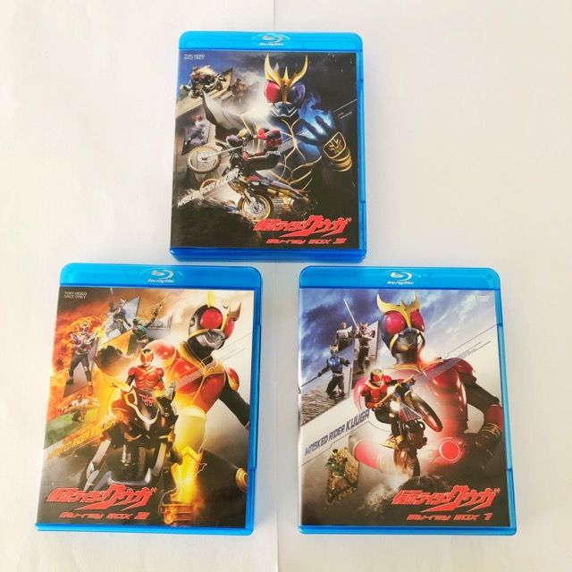 仮面ライダー クウガ Blu ray 全3巻セット I 1870 007 027