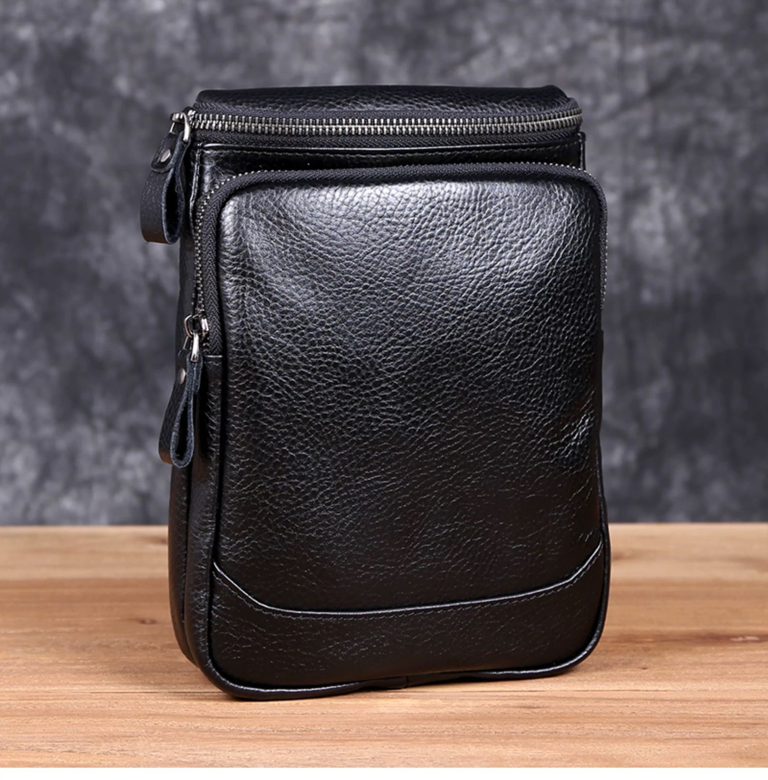 h ヴィンテージ本革 スマホショルダー メンズ 斜め掛け 手提げ 小型軽量 8インチiPad収納可 シンプル カジュアル 多用途 レザーショルダーバッグ