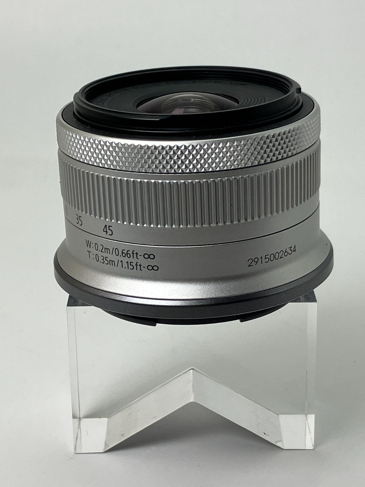 返品保証・動作確認済】Canon RF-S 18-45mm 購入 F4.5-6.3 IS STM 返品