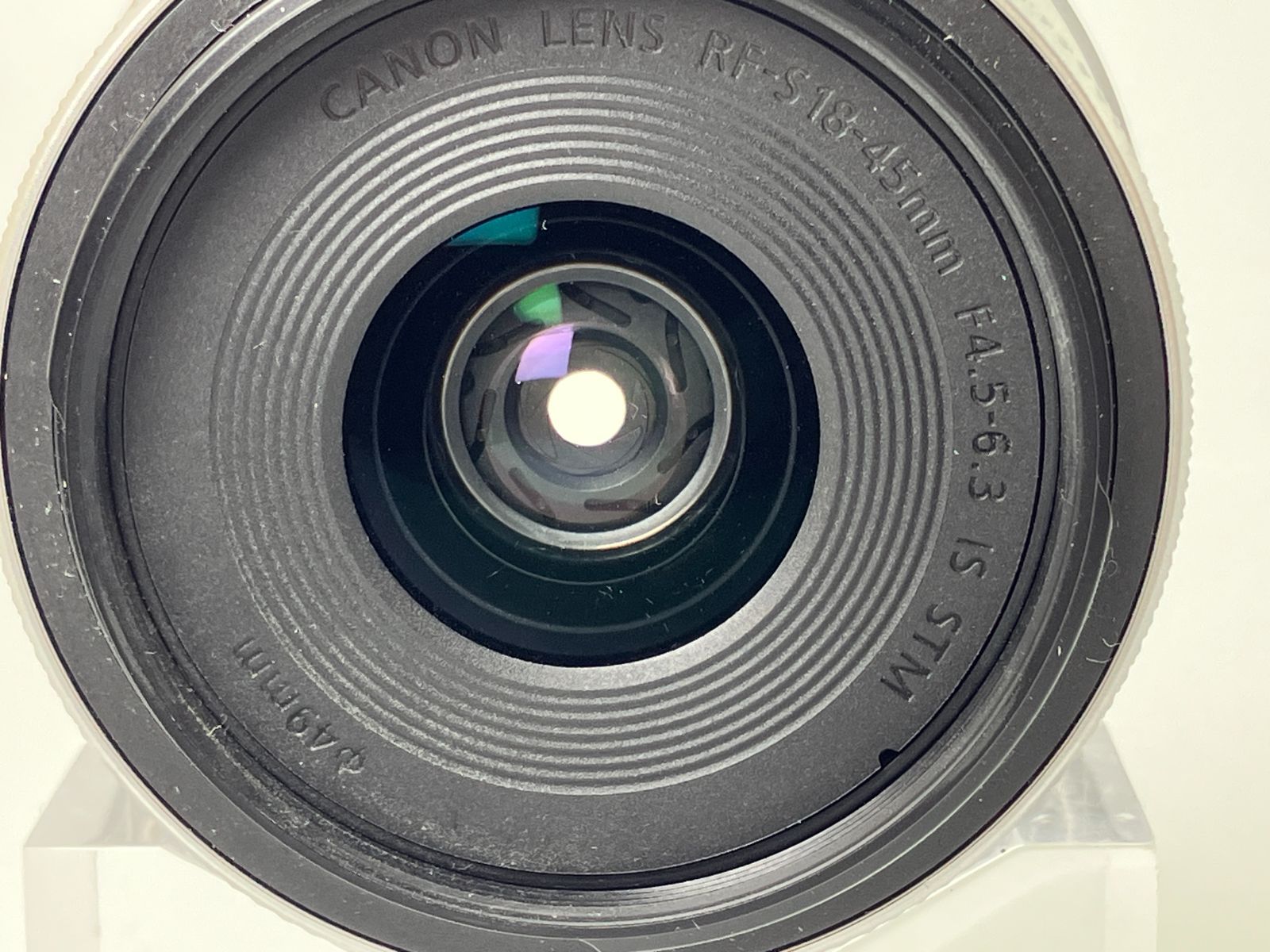返品保証・動作確認済】Canon RF-S 18-45mm 購入 F4.5-6.3 IS STM 返品