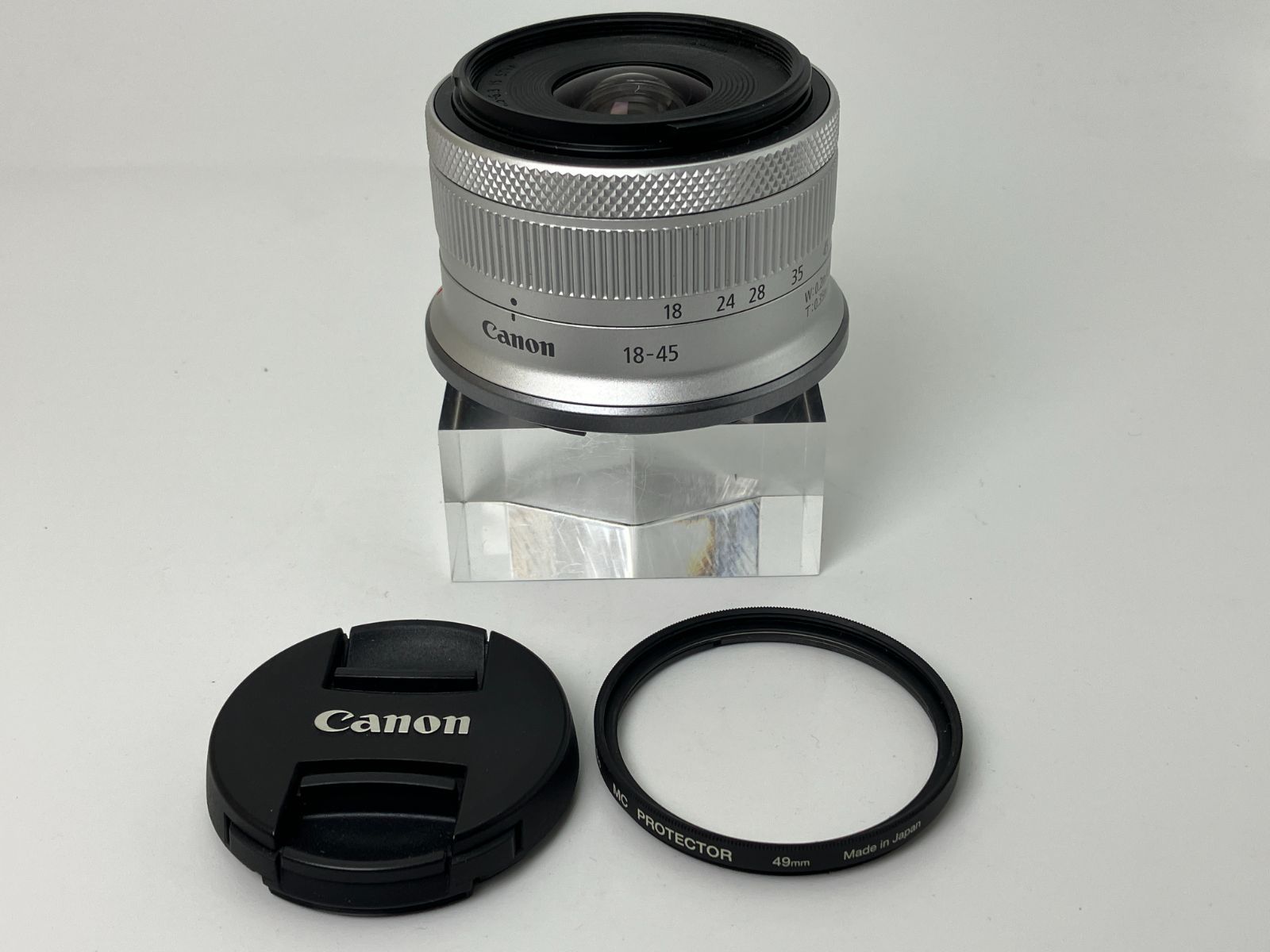 返品保証・動作確認済】Canon RF-S 18-45mm 購入 F4.5-6.3 IS STM