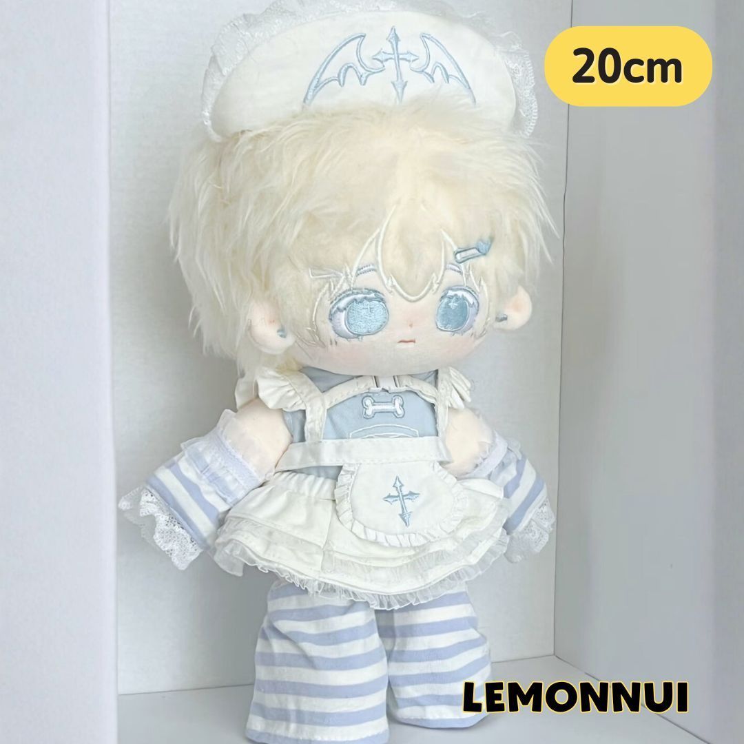 20cm ぬいぐるみ服 着せ替え 水色界隈 激かわ 靴つき ぬい活 推し活