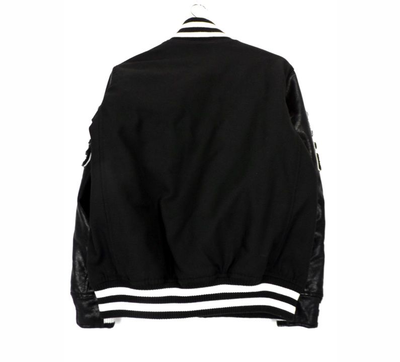 ニューエラ Era 90周年記念 レザー 切替 スタジアム ジャケット スタジャン 46361