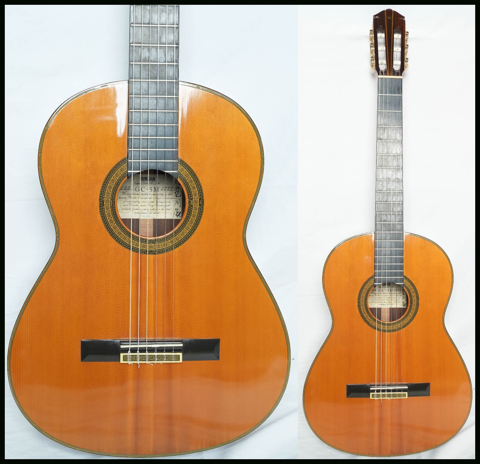 YAMAHA GC-5 M Grand Concert 1977年製 原田周廣 ヴィンテージ クラシックギター HC付