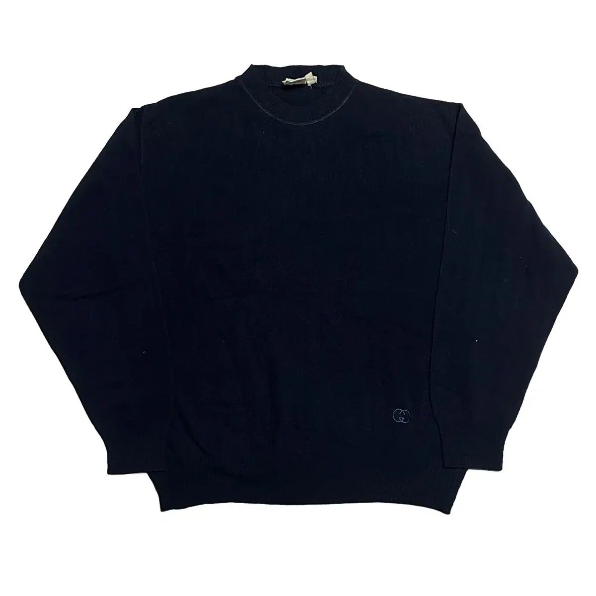 48 グッチ ラムウール ニット ネイビー