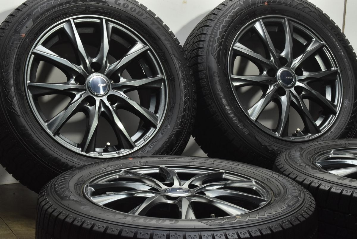 スタッドレス DOS 16 in 6 5 J 38 PCD 114 3 グッドイヤー アイスナ8 205 60 R ノア ヴォクシー ステップワゴン セレナ アクセラ 可