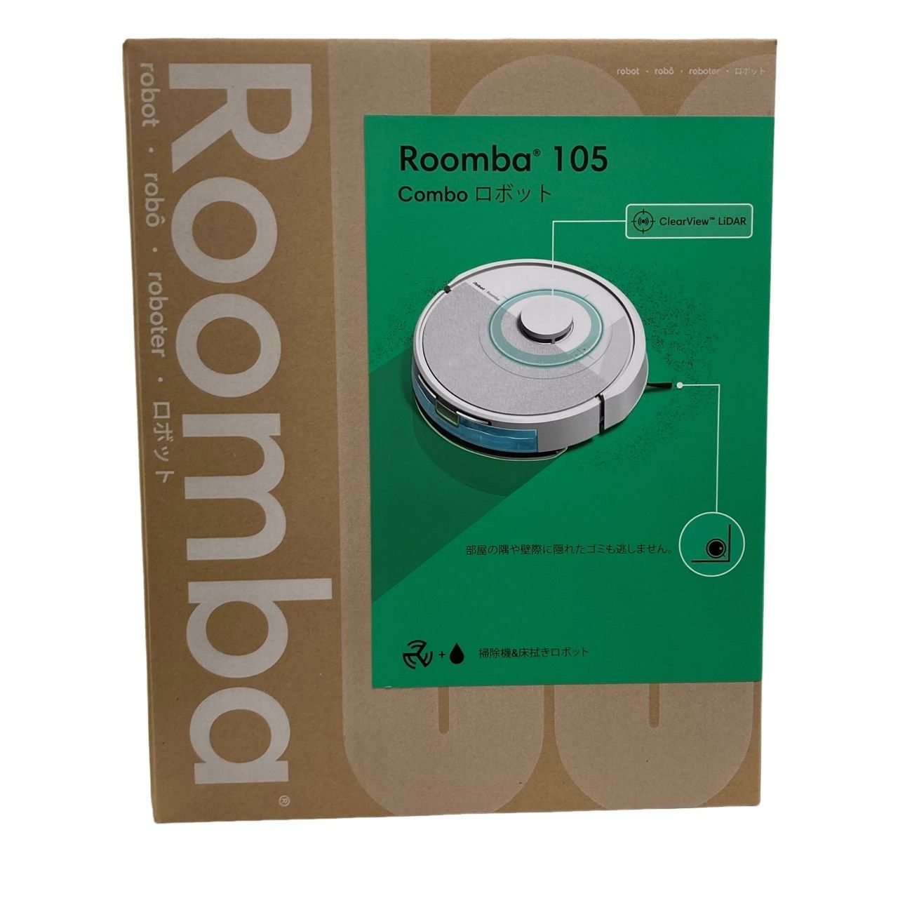iRobot Roomba 105 combo Y 311260 ホワイト 家電 電化製品