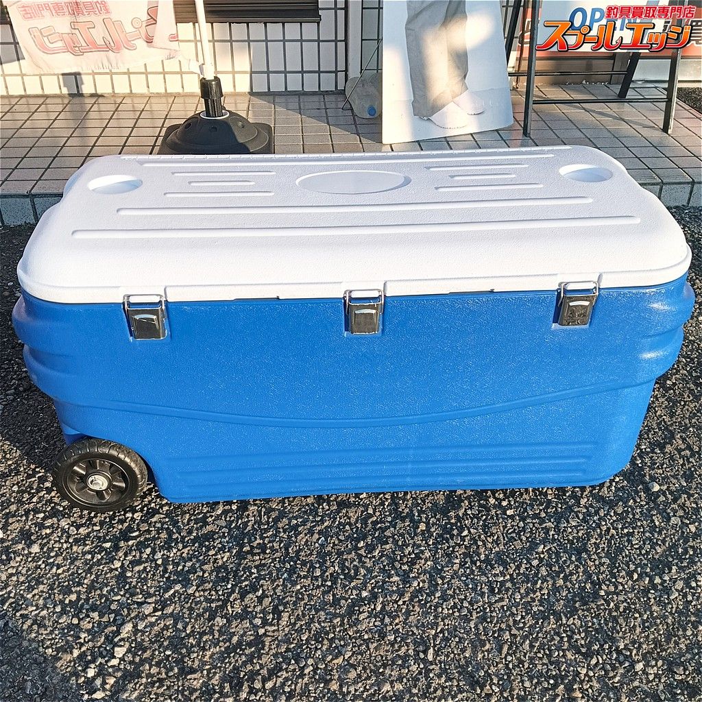 店頭受取のみ フィールドア クーラーボックス キャスター付き 150 L K_300 e 08300