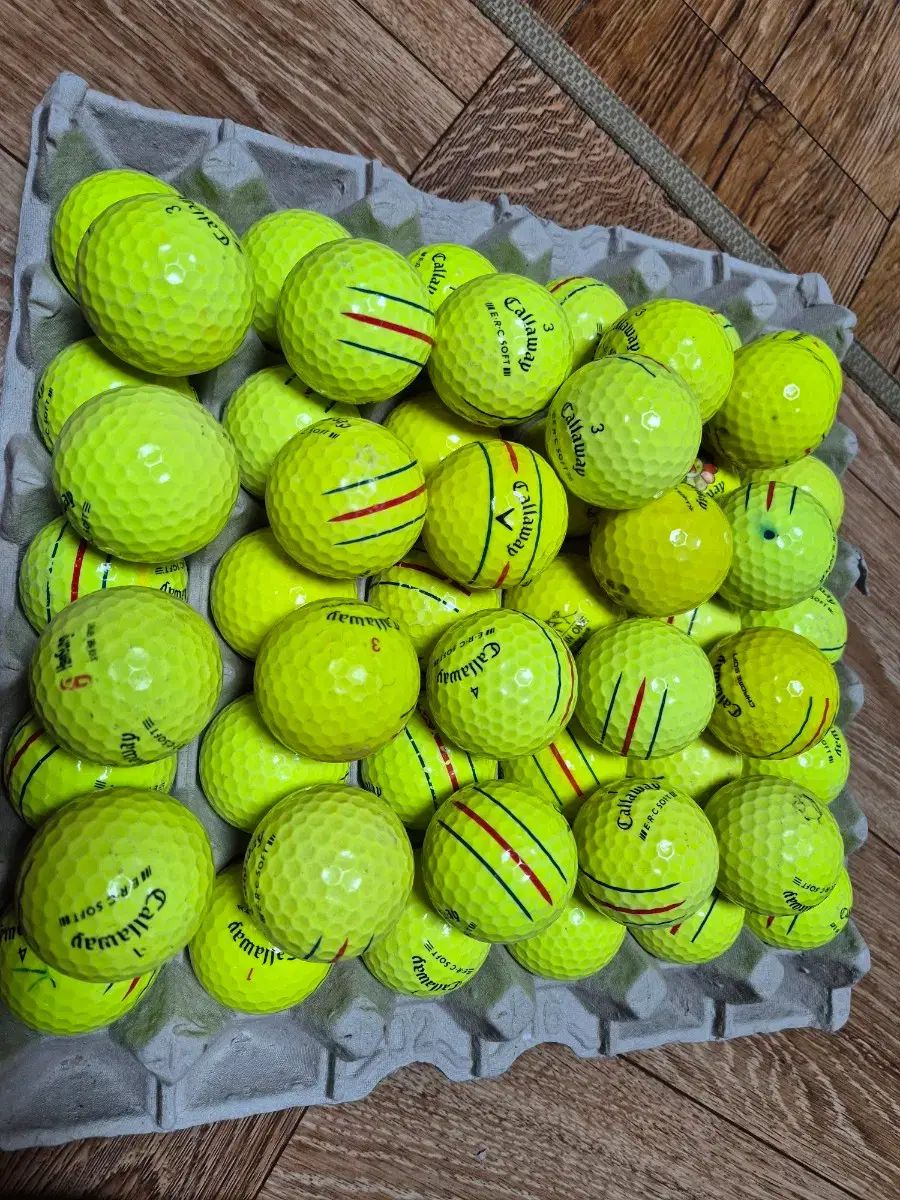 キャロウェイ 3本線 ロストボール 105300円