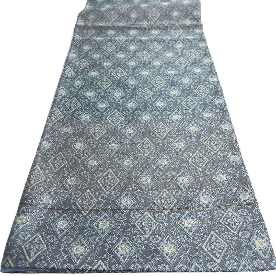 袋帯 全通 花菱 花模様 グラデーション 着物 121b p ms - メルカリ