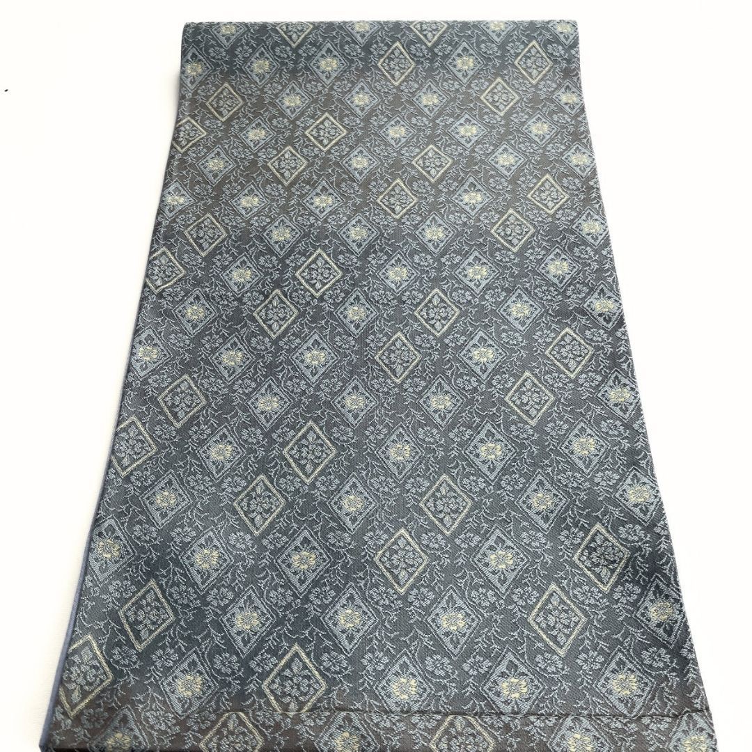 袋帯 全通 花菱 花模様 グラデーション 着物 121 b p ms