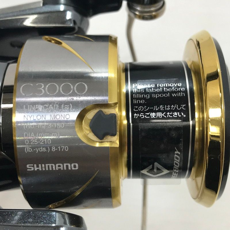中古品】SHIMANO シマノ 14 STELLA ステラ C3000XG スピニングリール