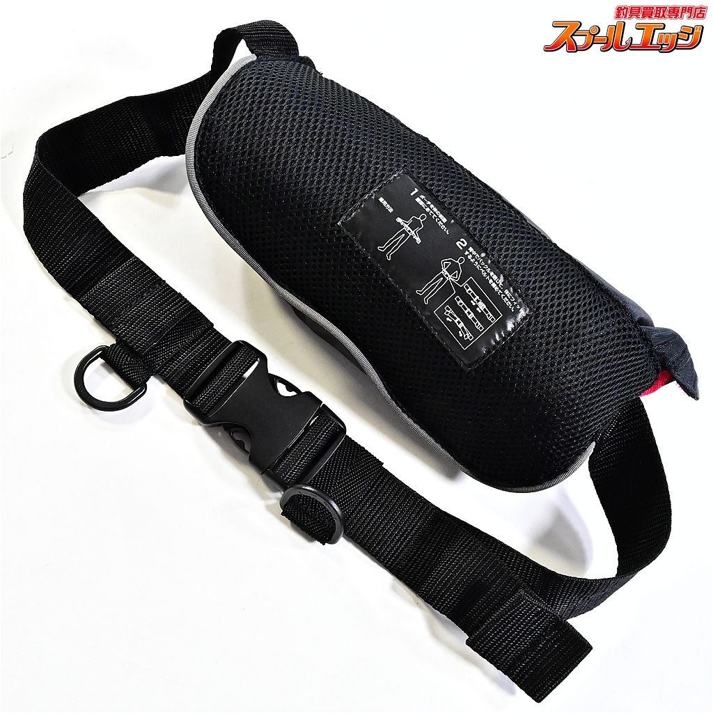 MCワークス ライフポーチ PFD WP-018 ファントムブラック 桜マーク有 2018年 製造 ライフジャケット MC-WORKS K_060 e 08359