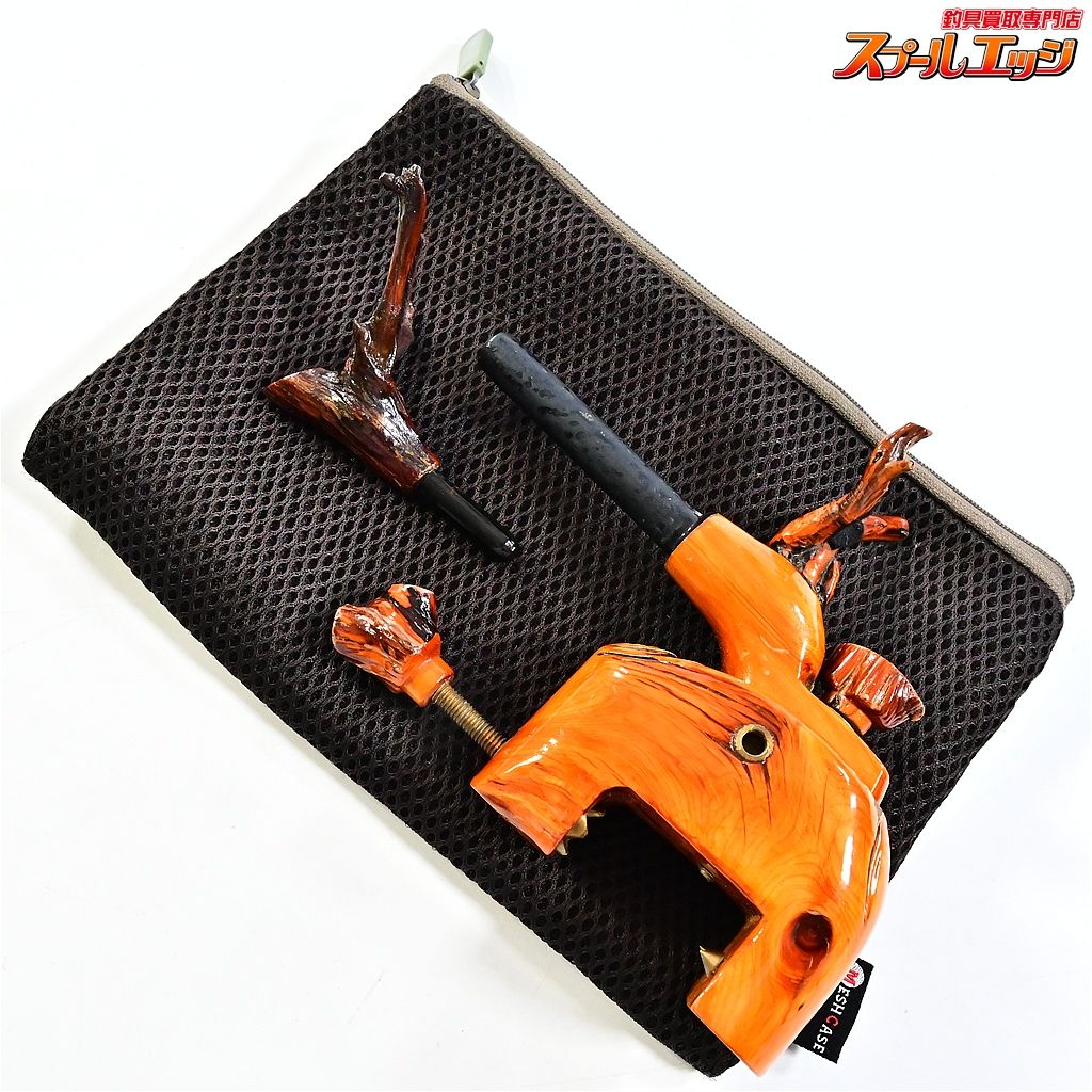 棟源 としょう 天然木 大砲万力 TOSYO ヘラブナ K_060 e 08373