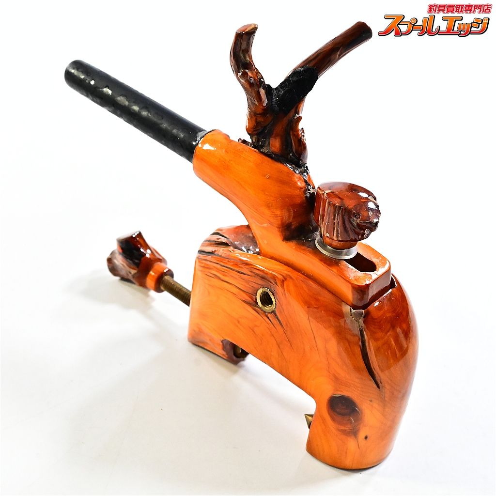 棟源 としょう 天然木 大砲万力 TOSYO ヘラブナ K_060 e 08373