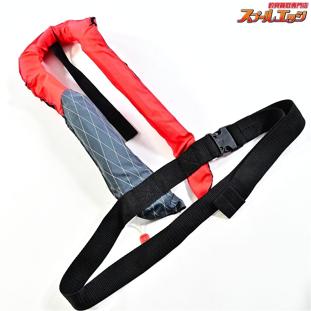 ブルーストーム ソバー 膨張式ライフジャケット BSJ-2920 RS 2 桜マーク有 2021年 製造分 レッド K_100 e 08389