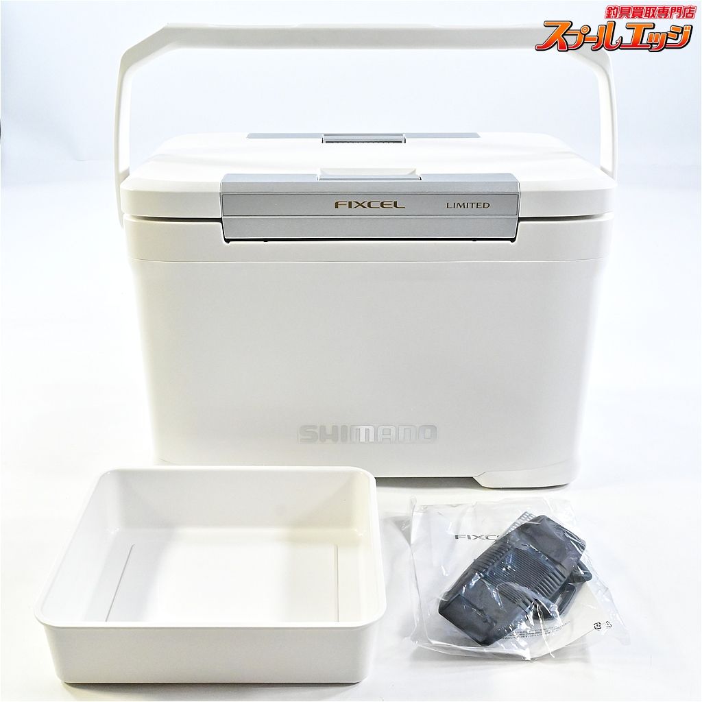 シマノ フィクセル リミテッド NF-222 V ホワイト 3面真空パネル 22 L クーラーボックス SHIMANO FIXCEL LIMITED K_150 e 08399